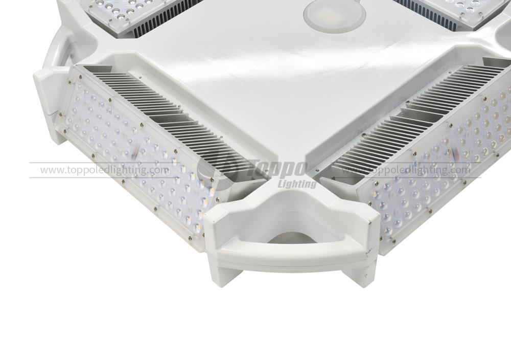 Rotatable module ETL DLC TUV list 200W 250W Fins High Bay light