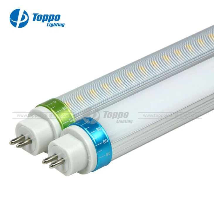Toppo LED T8 Tube IP20 रोटेटेबल एंड G13 कैप फॉर इंस्टालेशन