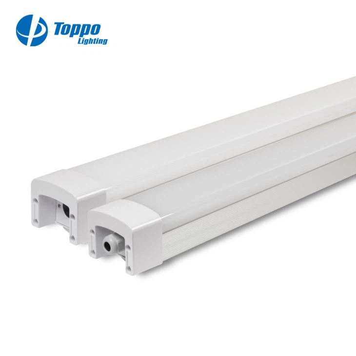 100-240vac पनरोक रैखिक एलईडी लाइट 2835 एसएमडी त्रिकोणीय एलईडी लाइट 1500 मिमी 30w